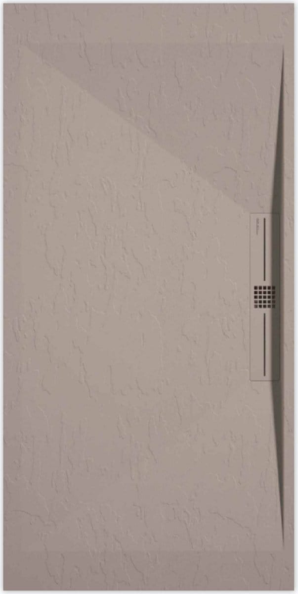 Sanifun douchebak Stone Side Sand Slate 900 x 900 P