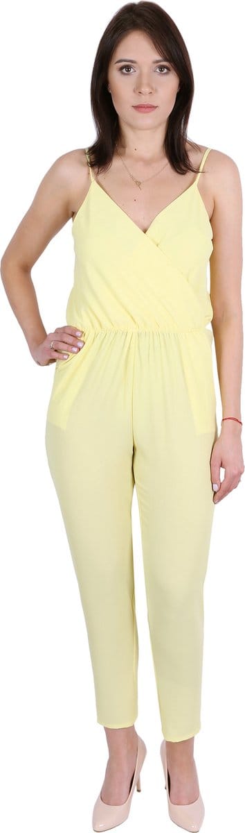 John Zack - Geel Jumpsuit / Broekpak