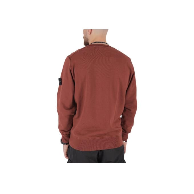 Stone Island Crewneck Sweatshirt Baksteenrood Heren Tops 791563051-V0077 S brown