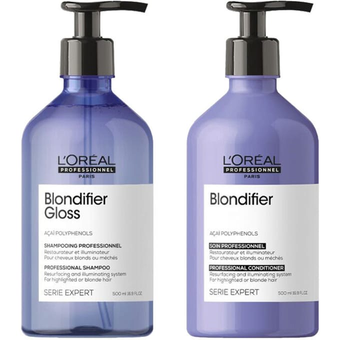 L'Oréal Serie Expert Blondifier Shampoo 500ml + Conditioner 500ml