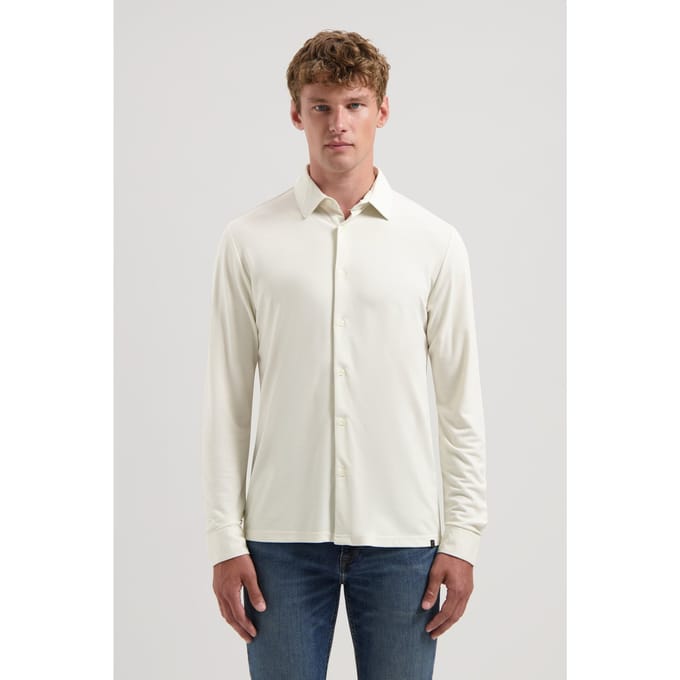 Dstrezzed Ds_fraser Shirt Silver Birch Größe: L | Business hemden Outlet | Herren | Grau