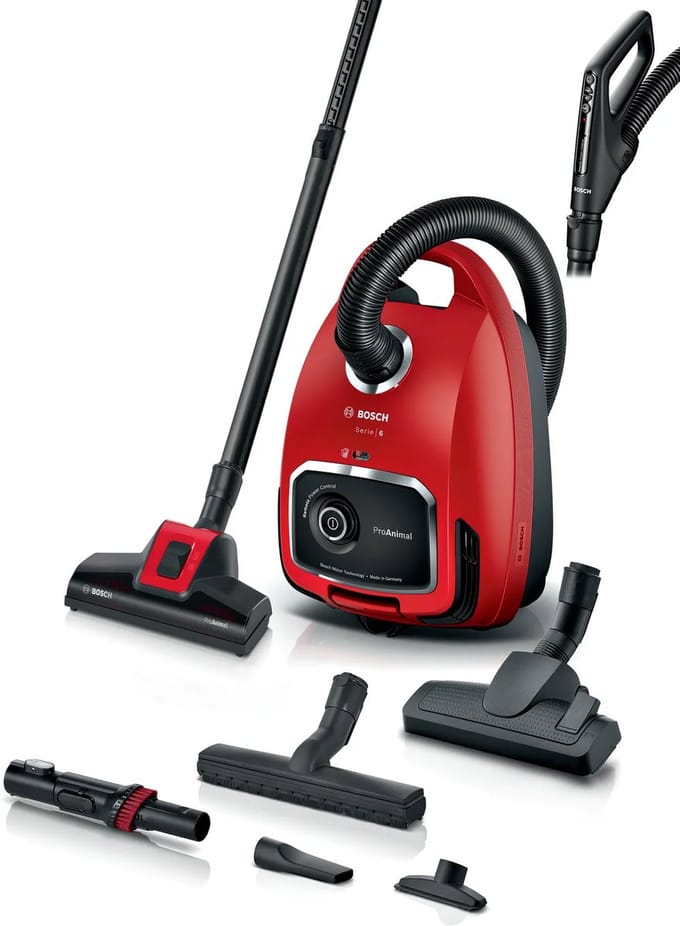 Bosch Serie 6 BGL6PET3 stofzuiger 4 l Droog 700 W Stofzak