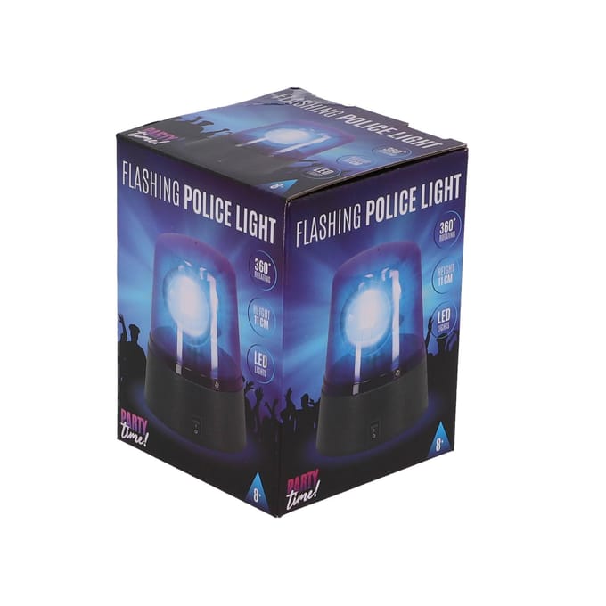 Party Time Politie zwaailicht 11cm