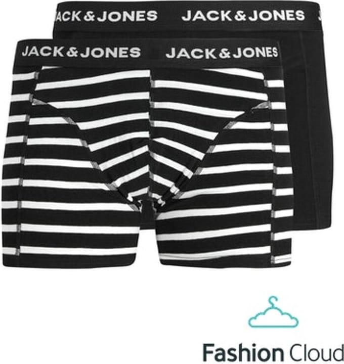 Jack & Jones Organic Trunks 2 Pack | Zwart | Maat: M