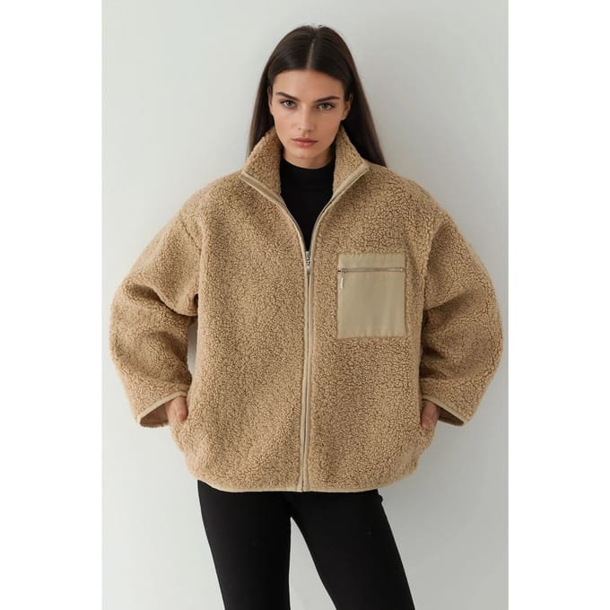Jas met Struktuur en Pocketdetails