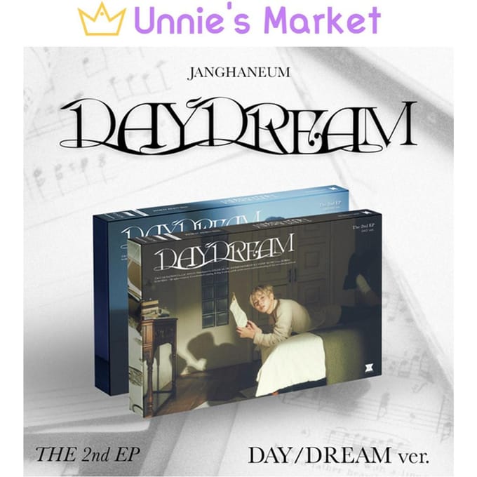 JANGHANEUM Le 2ème EP [DAYDREAM] ] (JOUR version.  Version DREAM) + Cadeau gratuit Random ver. gray