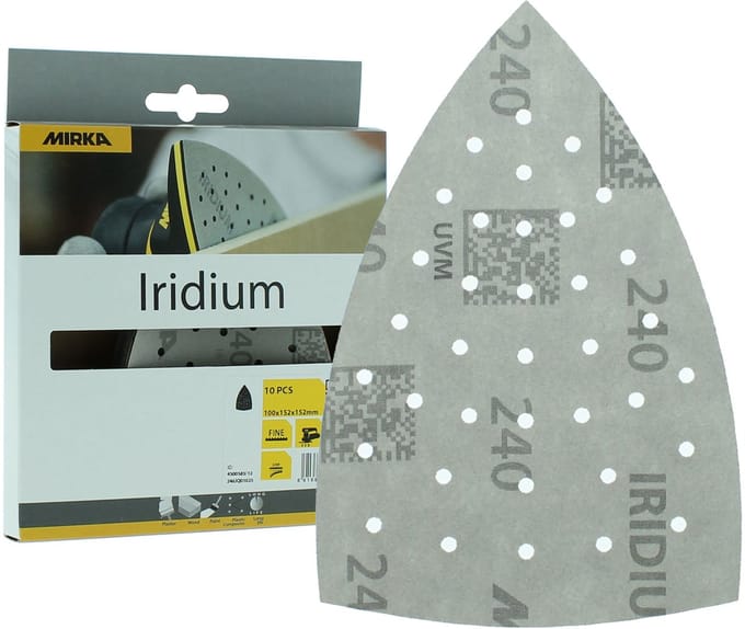 MIRKA Iridium Delta P 80 - 10 stuks blister