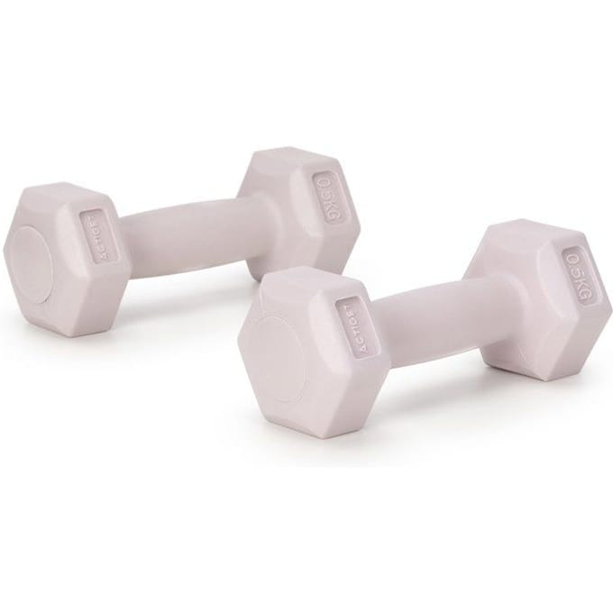 Actiget® Dumbbell Set - 0.5 KG - Lichtroze - Oefengewichten