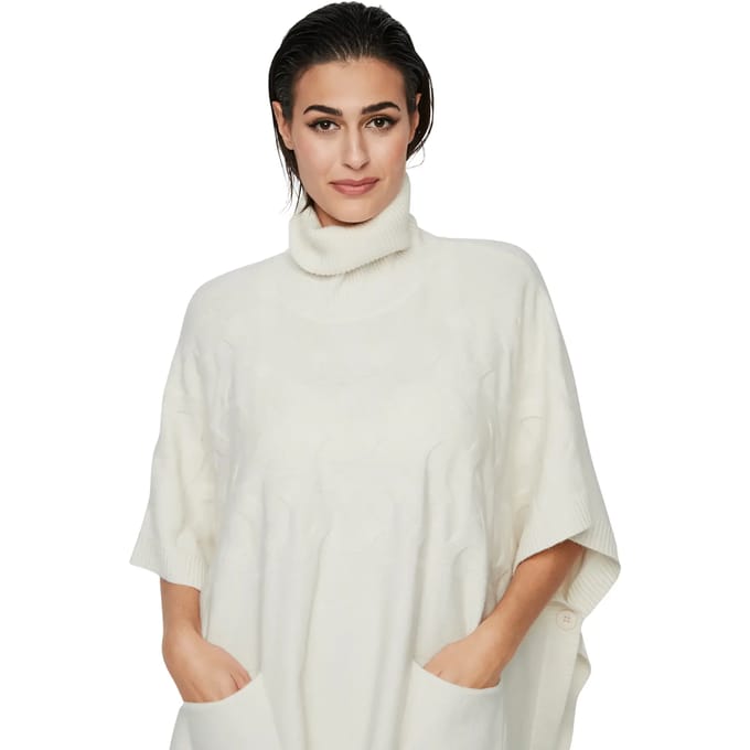 Vrouwen poncho met hoge kraag Selmark PC1 Style ADD