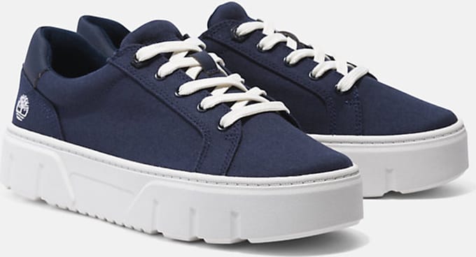 Timberland LAUREL COURT - maat 37 - LOW LACE UP SNEAKER NAVY CANVAS