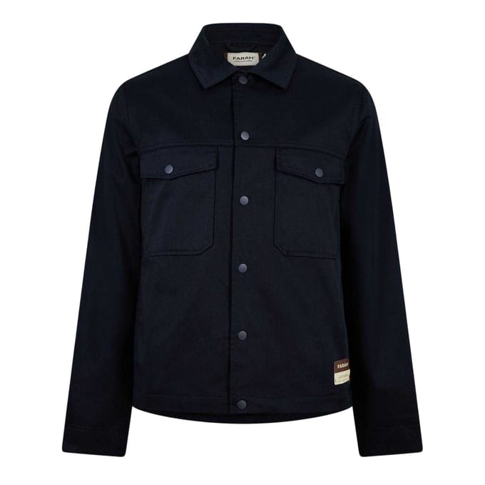 Farah Heren Dillinger Bomber Jacket (Marine)