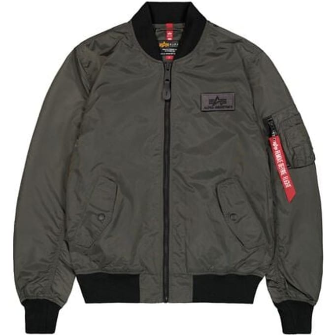 Alpha Industries Bomberjack - MA-1 TTC Two Tone Contrast Bomber Jacket - S tot M - voor Mannen - grijs