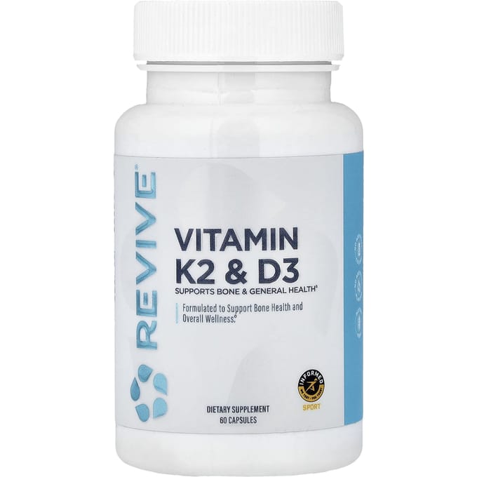 Revive, Vitamine K2 & D3, 60 Capsules