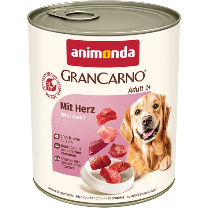 GranCarno Adult 6x800g - met hart