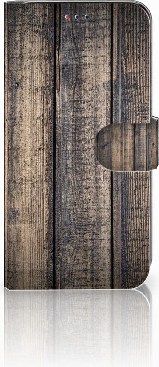 Samsung Galaxy A10 Book Style Case Steigerhout