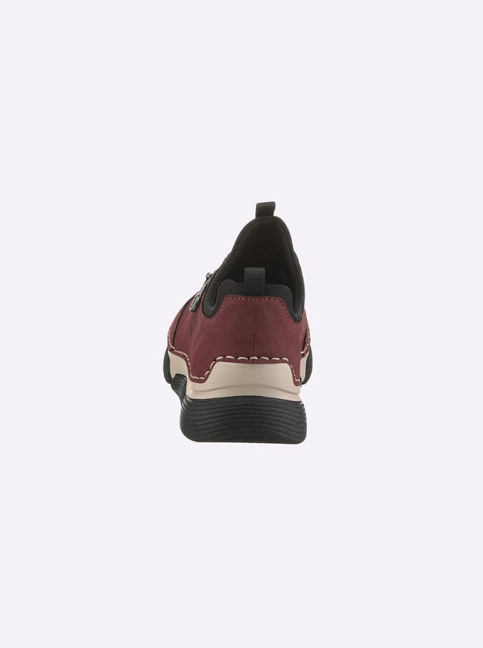 Rieker lage damesslipschoen 45973-36 Red