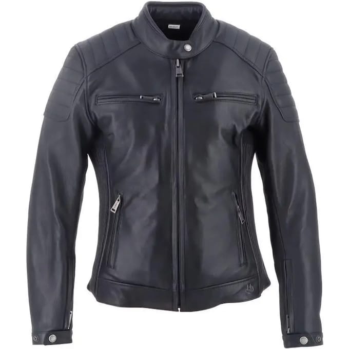 Leren motorjack voor vrouwen Helstons Jody
