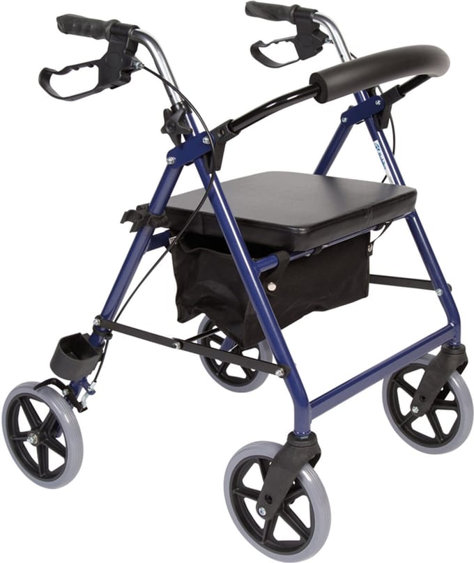 Rollator Mobilex Impala - Blauw