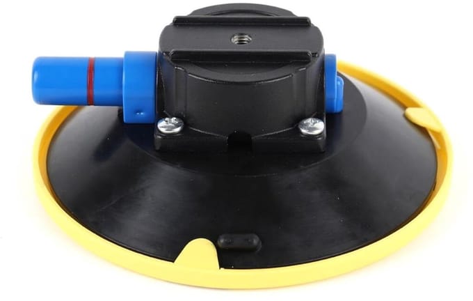 Vacuüm Zuignap - Glazen Heflift - Materiaal Verplaatsen - Rode Lijn Indicator - 150 Mm Diameter - Blauw