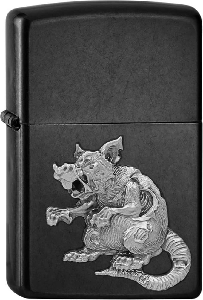 Zippo zombie rat