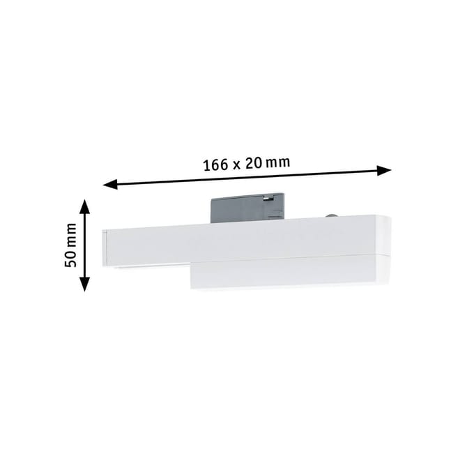 Paulmann 95677 URail railadapter Smart Home Zigbee 3.0 Signaal Wit