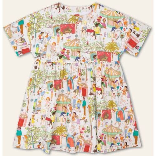 Oilily Donia Jurk- maat98/3T Wit