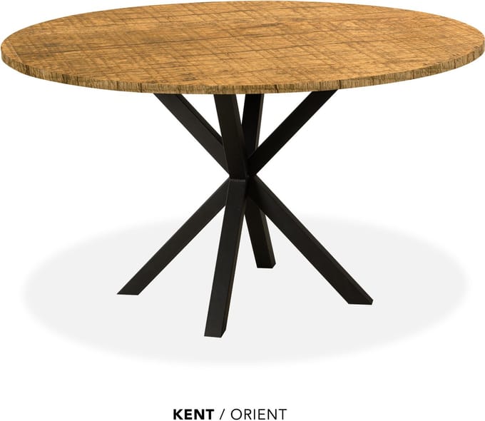 Maxfurn - Eettafel rond | Zeer krasvast | Kleur: Orient | diameter 120cm
