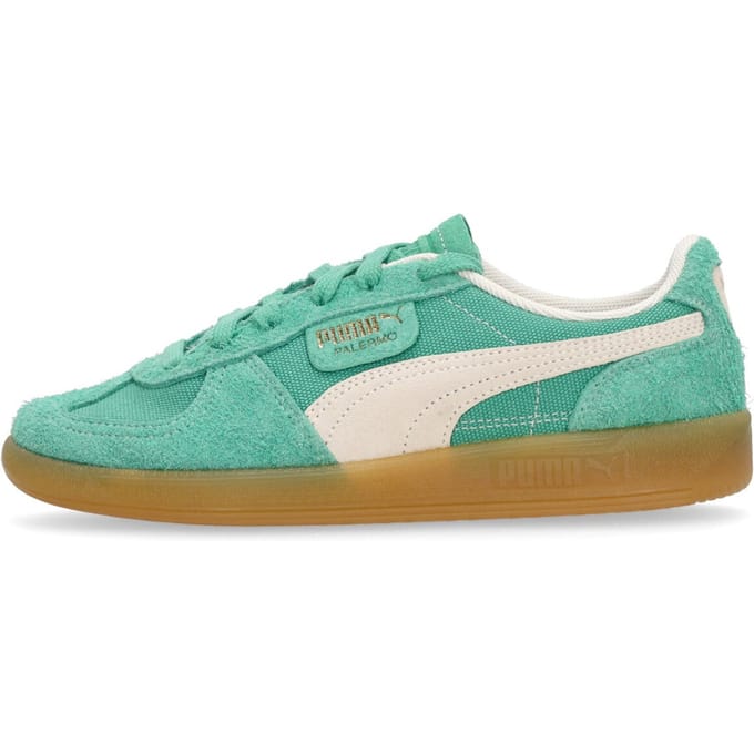 Puma Palermo Vintage - Mannen - Sneakers - Groen/Wit - Maat 38.5