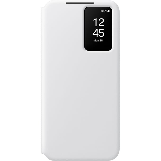 Samsung Smart View Wallet Case - Geschikt voor Samsung Galaxy S24 FE - Wit