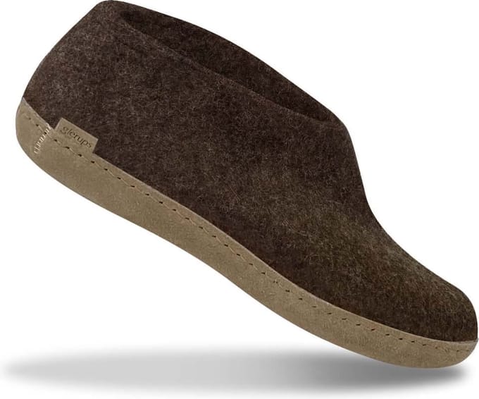 Glerups A Shoe Unisex Sloffen - Bruin