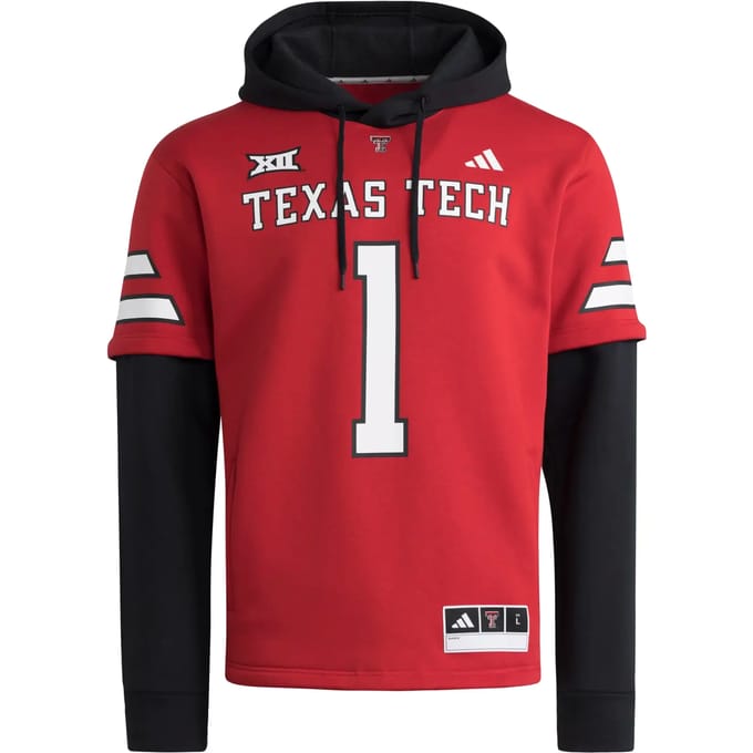 Hoodie Domicile adidas Texas Tech
