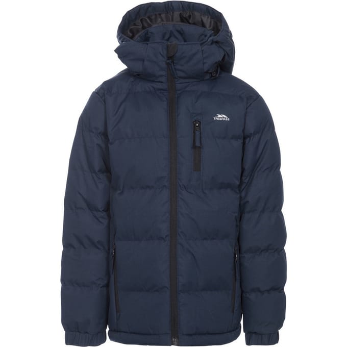 Trespass - Jongens Tuff Hooded Jas (Donkerblauw)