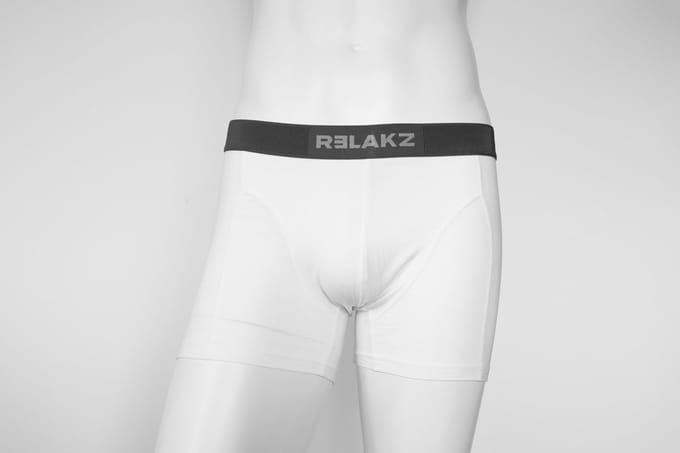RELAKZ - Boxershort Heren - 2-Pack - Organisch Katoen - Wit - Maat S