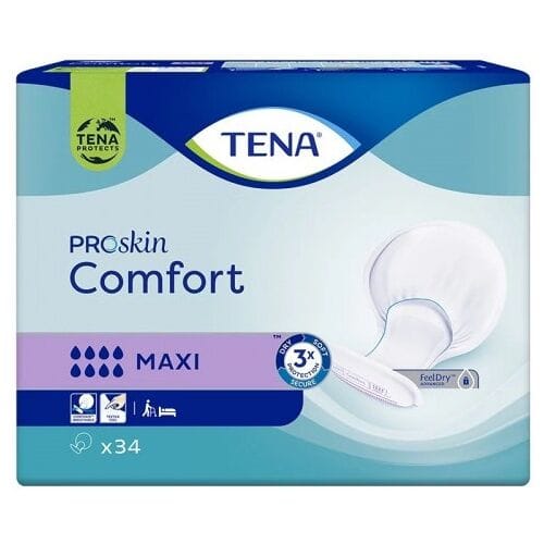 Tena Comfort Maxi - 2 pakken van 34 stuks