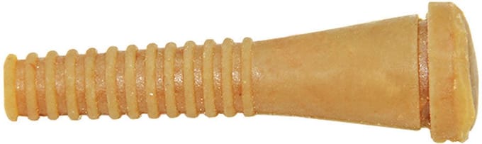Rubberen plukvingers - zwart - 9,5cm - 60 stuks