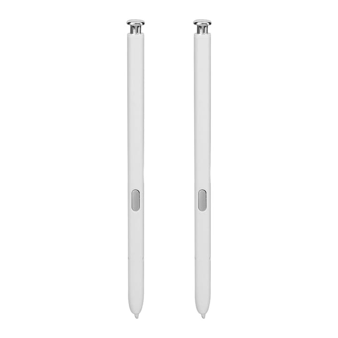 Mobiele Telefoon Touch Pen met Reservepunt Touchscreen Stylus Pen Vervanging voor SAMSUNG Galaxy Note 10 wit