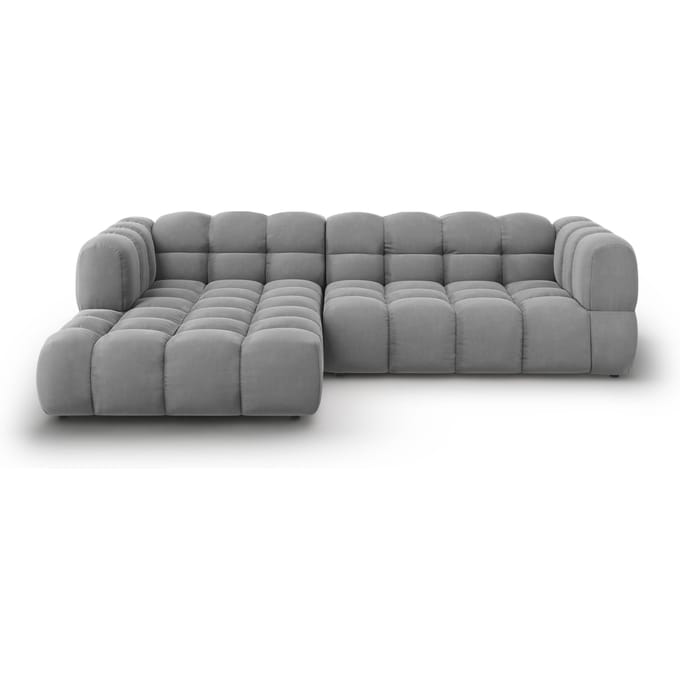 4-zits hoekbank Sky links velvet | Cosmopolitan Design