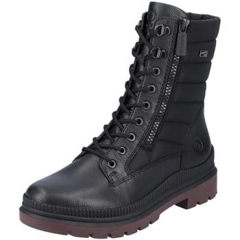Remonte dames veterboot zwart