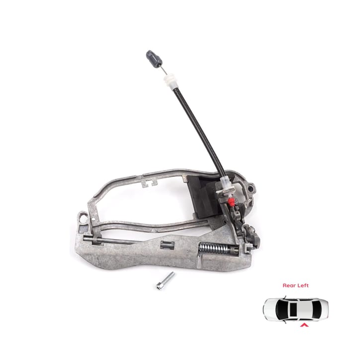 BDP995 Porte-Mécanisme Intérieur de Poignée de Porte Extérieure de Voiture Support Boîtier de Poignée Arrière Gauche Pour BMW X5 E53 2000-2006 51228243635
