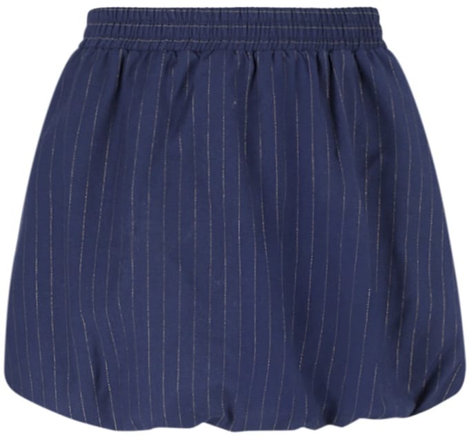 Like Flo winter rok meisjes teens - navy blauw - Silver - pinstripe