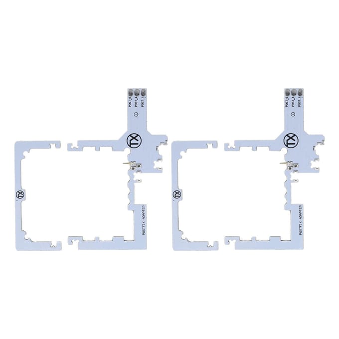 2 Set CPU Postfix Adapter Professionele Vervanging CPU Postfix Adapter V1 Versie voor XBOX360 Slim white