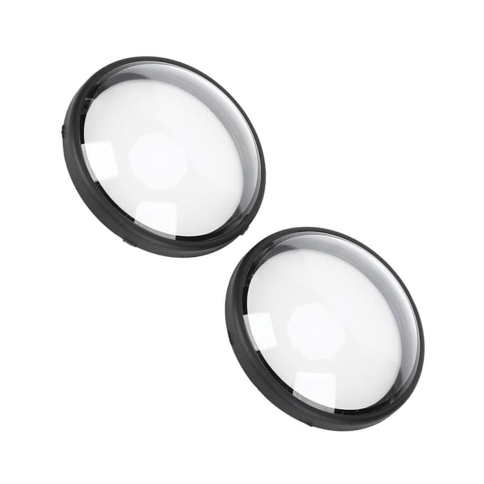2 stuks antikrasdop voor sportcameralens voor GoPro Max-camera-accessoires gray