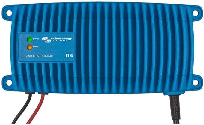 Acculader - Smart Charger - Voertuigen Onderhoud - Volledig Gecoat - 12 Volt 25 Ampere - Grijs
