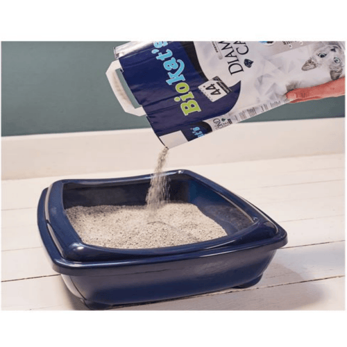 Biokat's kattenbakvulling Diamond Care Classic 8 L papieren zak