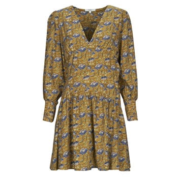 Pepe Jeans Avi Korte Jurk Met Lange Mouwen Bruin S Vrouw