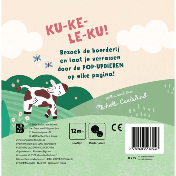 Mijn Eerste Pop-Upboekje: Op De Boerderij