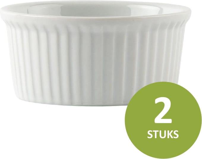 Olympia Crème Brulée Schaaltjes / Ramekins - 11,5cl - Ø8,5x(H)4cm ( Set van 2 )