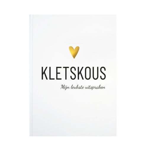 Kletskous Uitsprakenboekje - Invulboek voor Leukste uitspraken van je kind - Cadeau tip