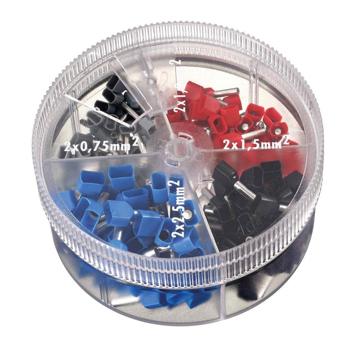 Conex Twin Draad Ferrule Assortiment Kit - Ce520201 [200 Stukken]