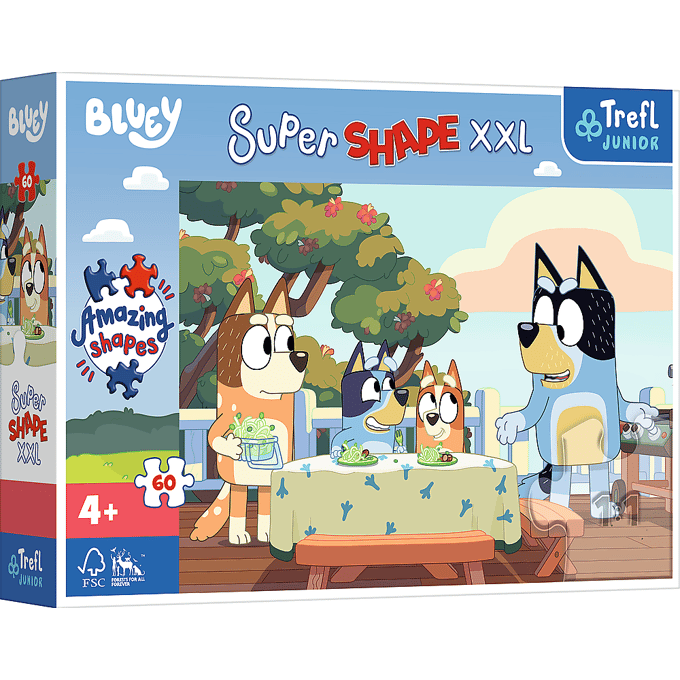 Bluey super shape XXL puzzel